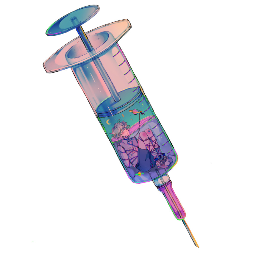 1boy, animal_collar, ankle_socks, arms_behind_back, bdsm, belt_buckle, black_collar, blue_shorts