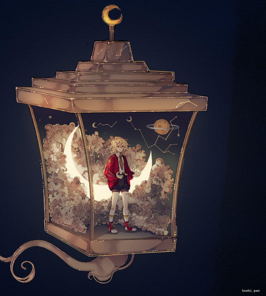 1boy, artist_name, bandaid, bandaid_on_face, bandaid_on_knee, bandaid_on_leg, bandaid_on_nose, black_pants