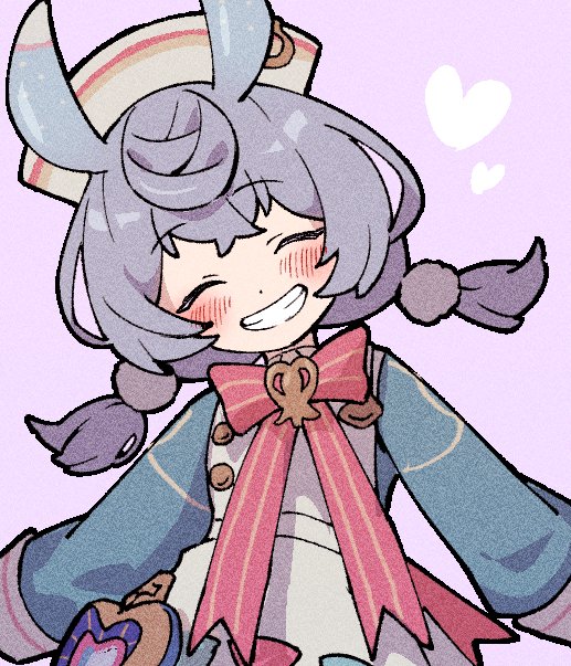 1girl, animal_ears, apron, aqua_dress, blush, bow, bowtie, dress