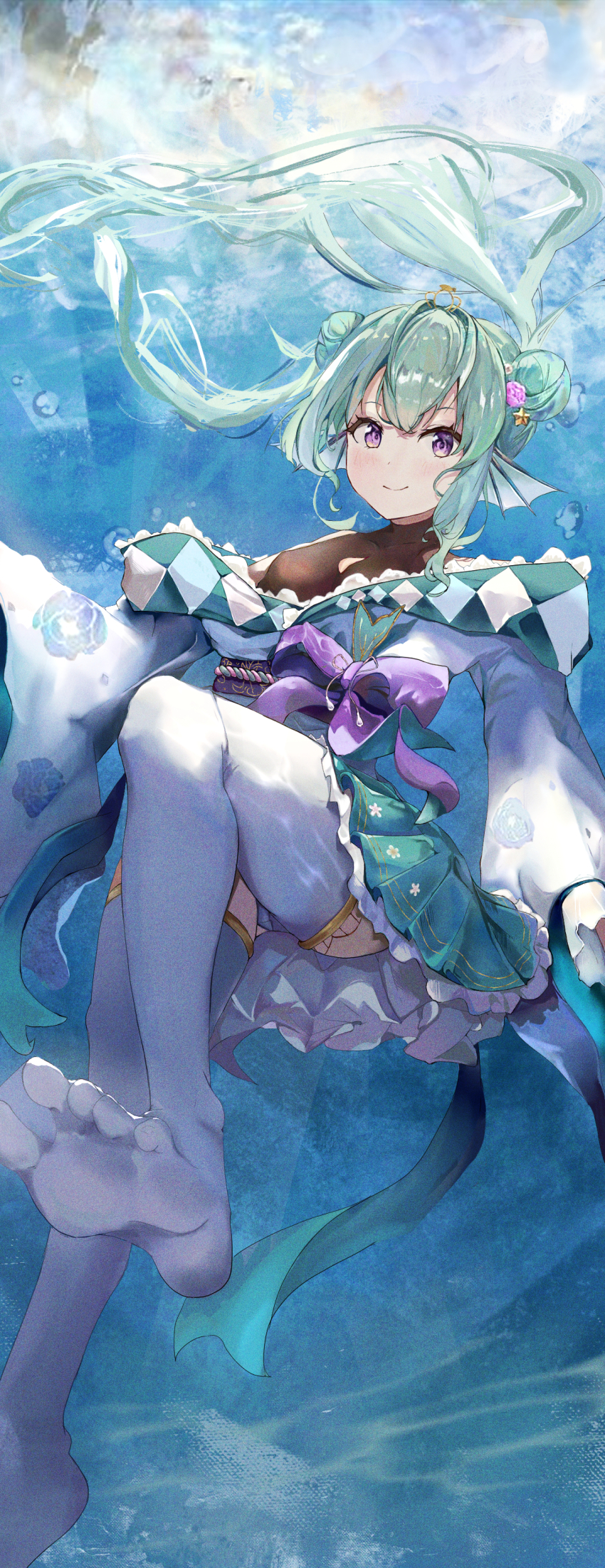 1girl, absurdres, bare_shoulders, black_leotard, bow, breasts, cleavage, cleavage_cutout