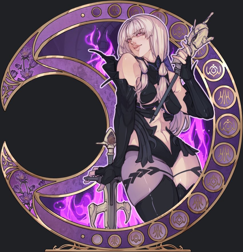 1girl, absurdres, alternate_costume, bare_shoulders, black_bodysuit, black_gloves, black_pantyhose, bodysuit