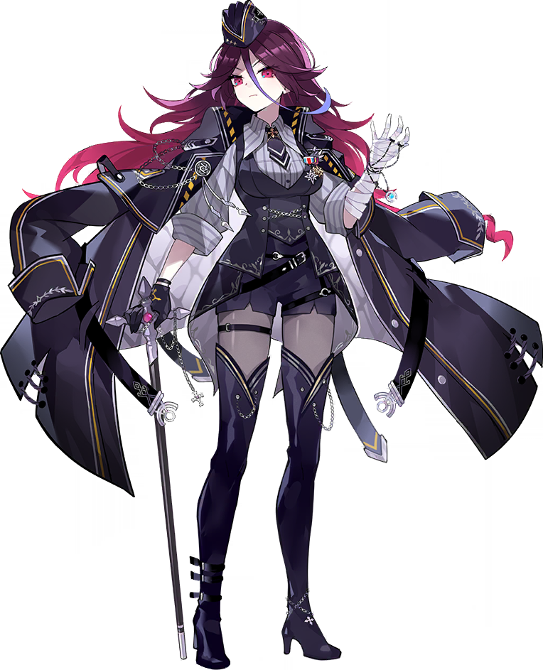 1girl, bandaged_arm, bandaged_hand, bandages, honkai_gakuen, black_footwear, black_gloves, black_jacket