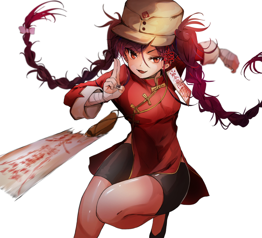 1girl, ameshiki, aqua_bow, bandages, black_footwear, black_hair, black_shorts, bow