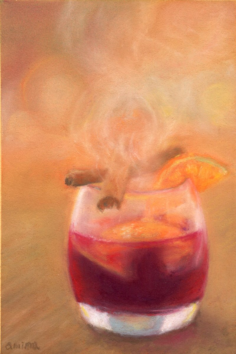 amima_amita, cinnamon_stick, food, fruit, highres, no_humans, orange_(fruit), orange_slice