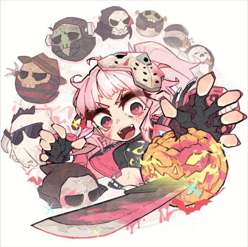 1girl, a_nightmare_on_elm_street, bat_(animal), cosplay, death-sensei_(mori_calliope), dracula, dracula_(cosplay), fang