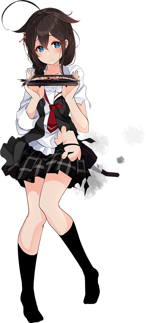 1girl, ahoge, black_panties, black_socks, blue_eyes, braid, breasts, brown_hair