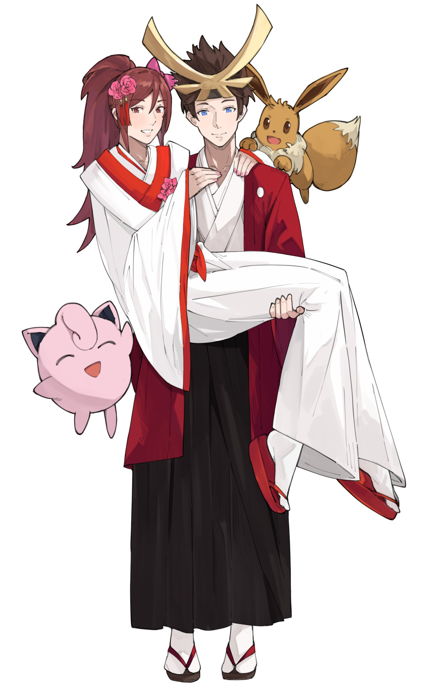 1boy, 1girl, absurdres, arm_around_another's_waist, arm_around_shoulder, arms_around_neck, blue_eyes, blush