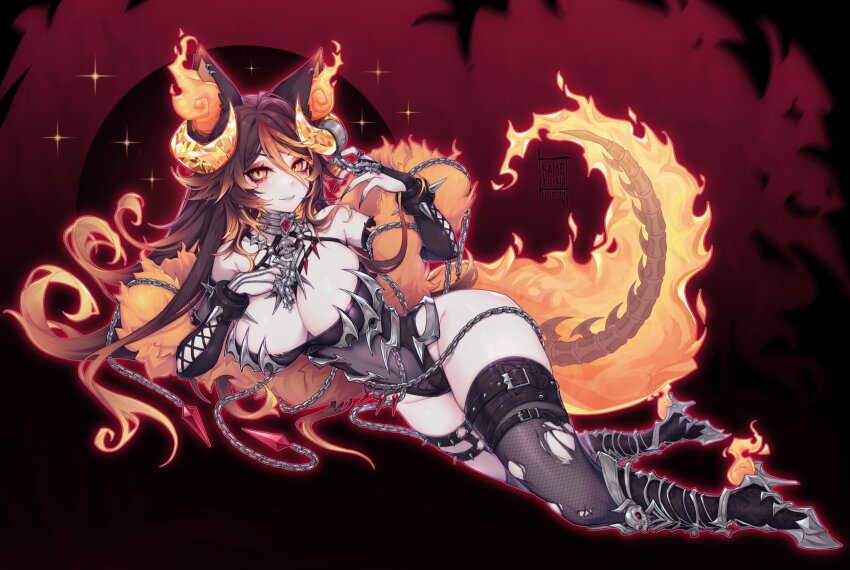 1girl, animal_ears, artist_name, belt, black_belt, black_boots, black_bridal_gauntlets, black_leotard