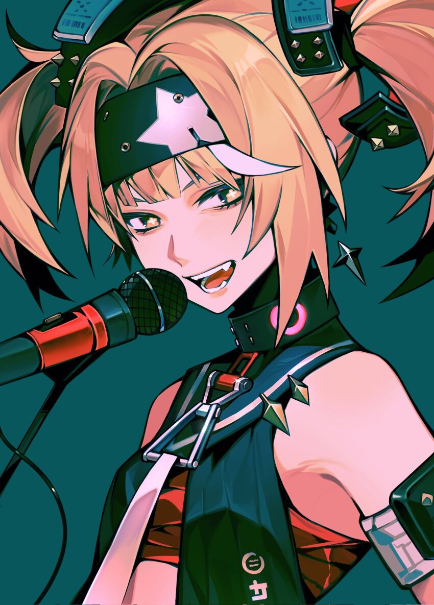 1girl, armband, bandaged_chest, bare_shoulders, black_dress, black_headband, brown_hair, cross