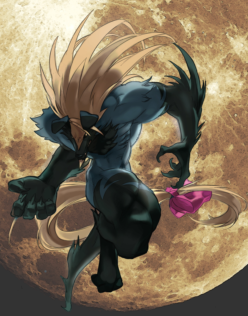 1boy, alternate_color, animal_ears, arc_system_works, blazblue, furry, furry_male, long_hair, male_focus, md5_mismatch, resolution_mismatch, ribbon, solo, source_smaller, tail, valkenhayn_r_hellsing, werewolf, wolf, wolf_ears, wolf_tail, yadori_(frousol)