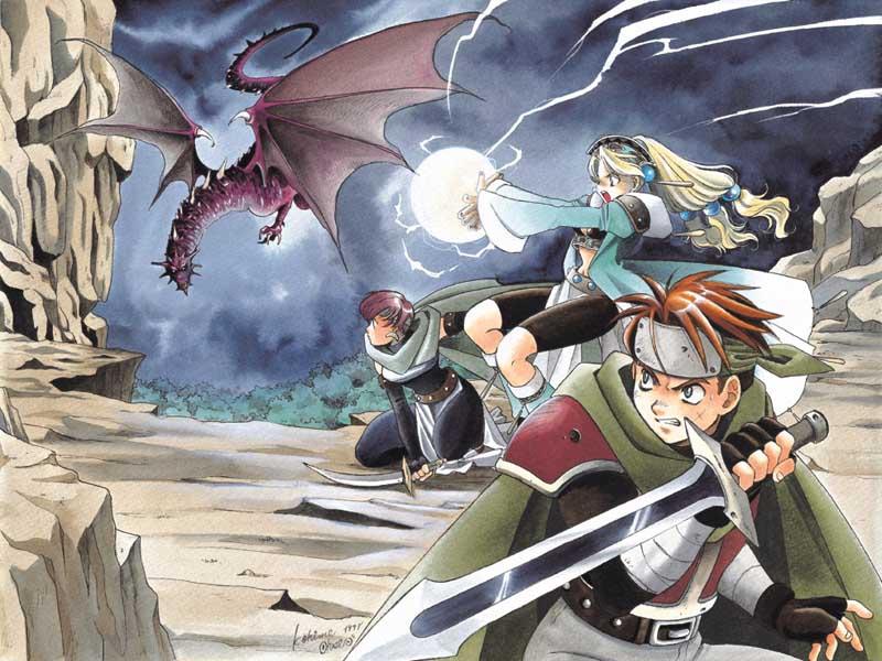 1boy, 2girls, armor, atelier_(series), atelier_marie, battle, blonde_hair, blue_eyes