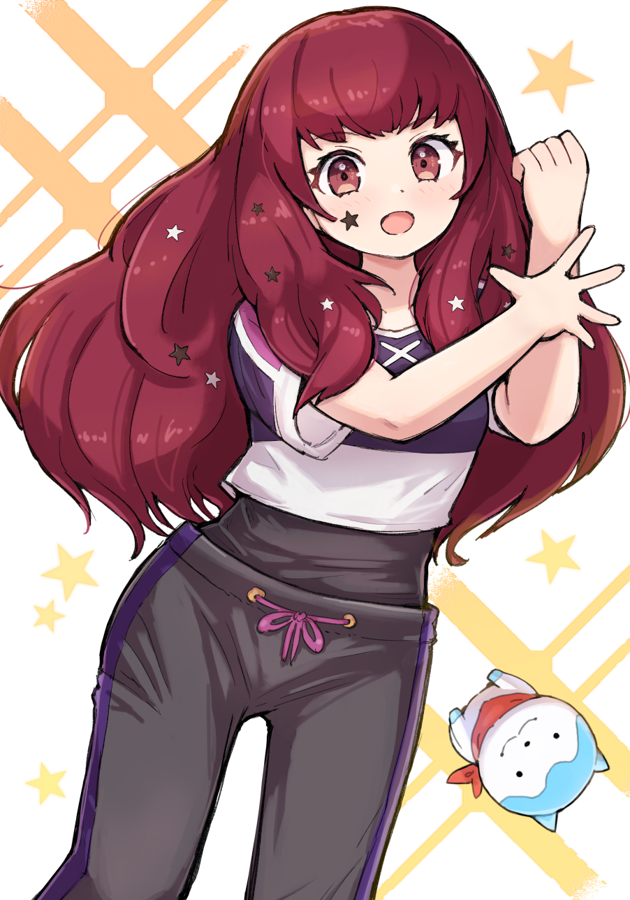 1girl, :o, facial_mark, fire_emblem, fire_emblem_engage, hair_ornament, highres, kutabireta_neko