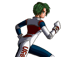 1girl, animated, animated_gif, blazing_star, bodysuit, female_focus, green_eyes, green_hair, lowres, matching_hair/eyes, neo_geo, pixel_art, pulstar, retro_artstyle, running, short_hair, snk, solo, transparent_background, yamazaki_kaoru_(snk)