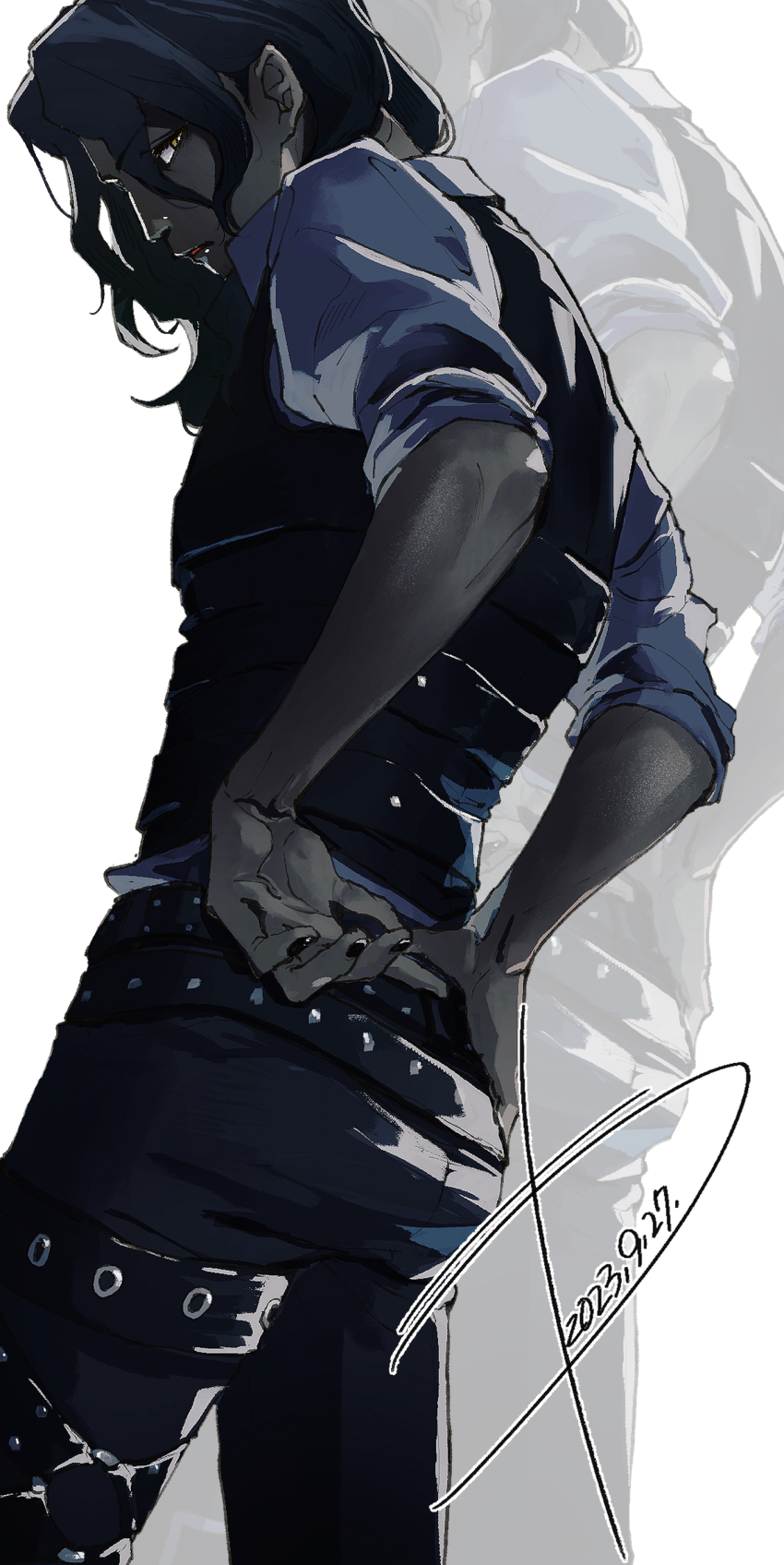 1boy, absurdres, black_hair, dark-skinned_male, dark_skin, fire_emblem, fire_emblem_engage, highres