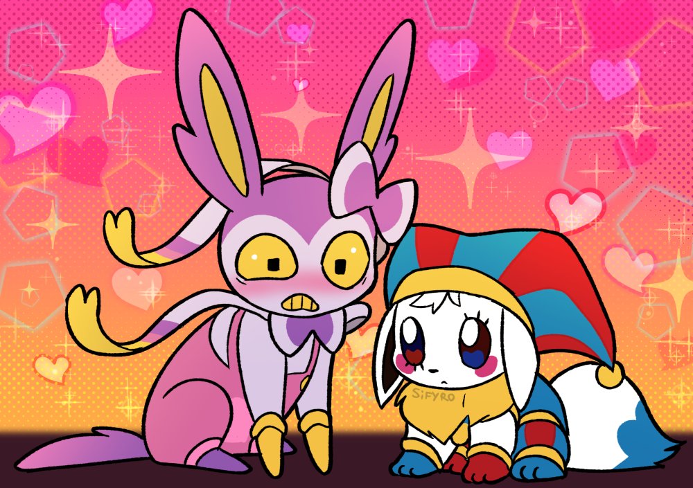 1boy, :<, animal_ears, animal_focus, artist_name, blush, bodypaint, brown_hair