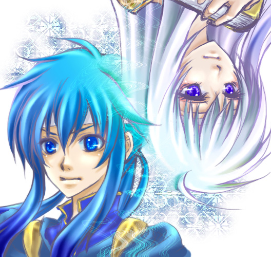 1boy, 1girl, blue_eyes, blue_hair, book, brother_and_sister, circlet, fire_emblem