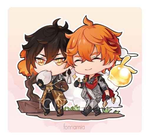 2boys, steamed_bun, chibi, chinese_buns, chinese_food, closed_eyes, eating, fonnarnia