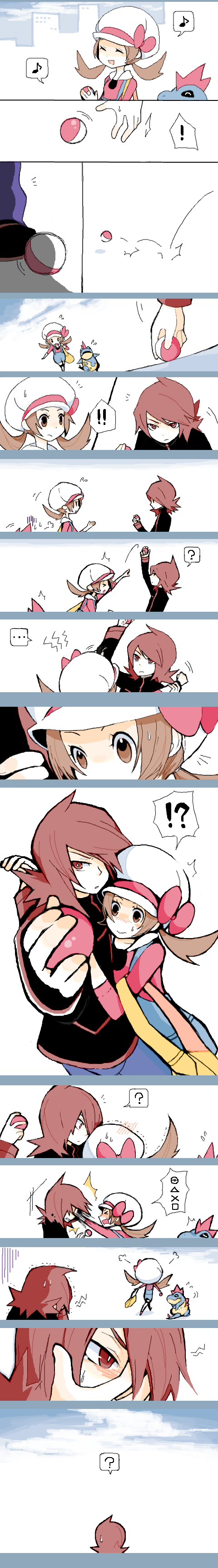 !, !!, >_<, ..., 00s, 1boy, 1girl, ?