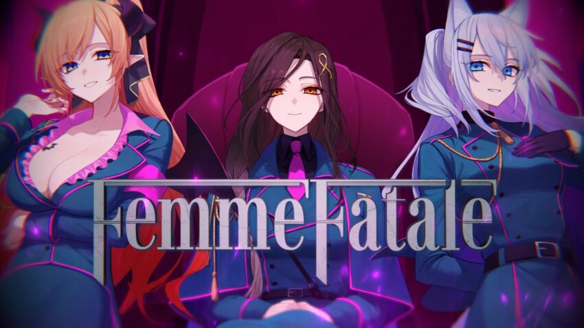 3girls, aiguillette, animal_ears, aohitsugi_nemu, aohitsugi_nemu_(cosplay), arm_behind_back, armband, armchair