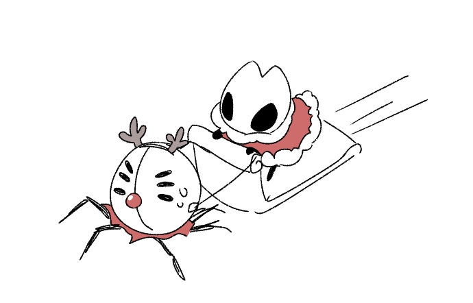 1girl, alternate_costume, antlers, arthropod_girl, black_eyes, blank_eyes, bug, chibi