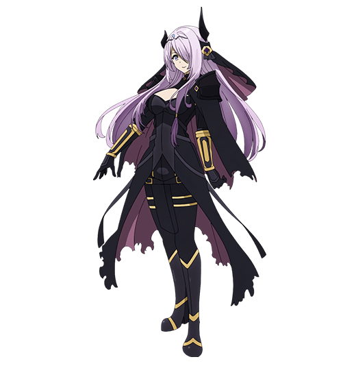 1girl, black_pants, black_shirt, blue_eyes, boots, kage_no_jitsuryokusha_ni_naritakute!, long_hair, looking_at_viewer