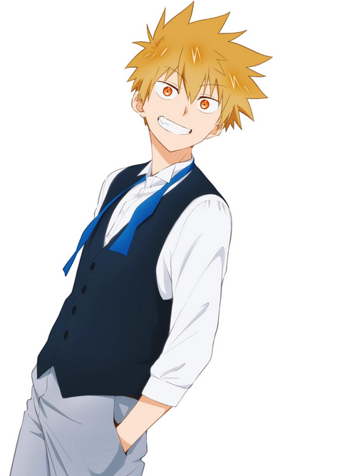 1boy, inuzuka_shuu, kawaii_dake_ja_nai_shikimori-san, male_focus, orange_eyes, tagme