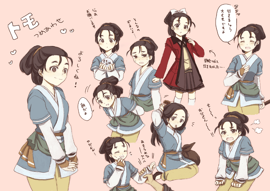 1girl, alternate_costume, black_hair, blush, cosplay, dress, gensou_suikoden, gensou_suikoden_ii