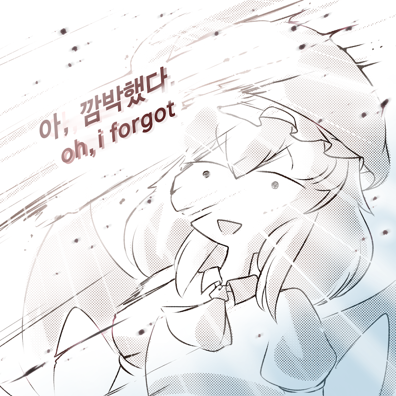 1girl, ascot, bat_wings, commentary, english_commentary, greyscale, hat, hat_ribbon