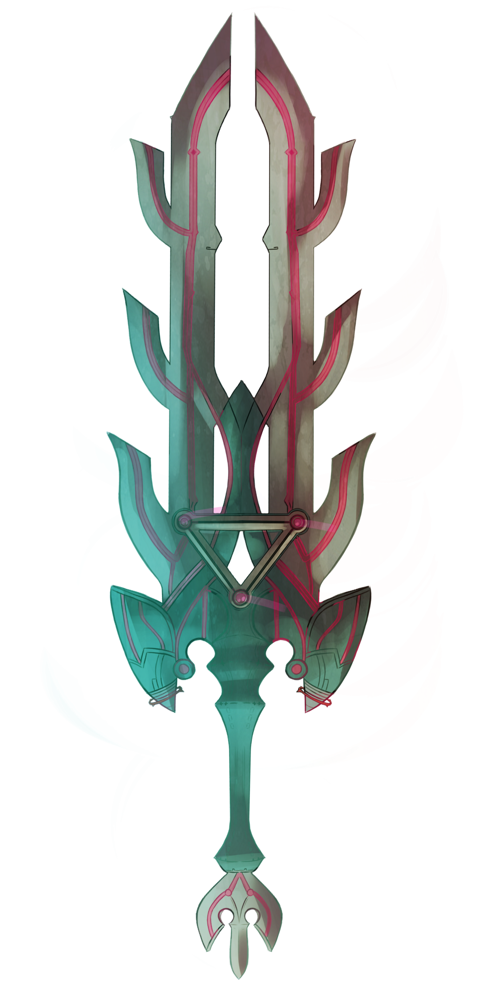 commentary, double_edged_sword, english_commentary, giygas_nipples, highres, meyneth_monado, monado, no_humans