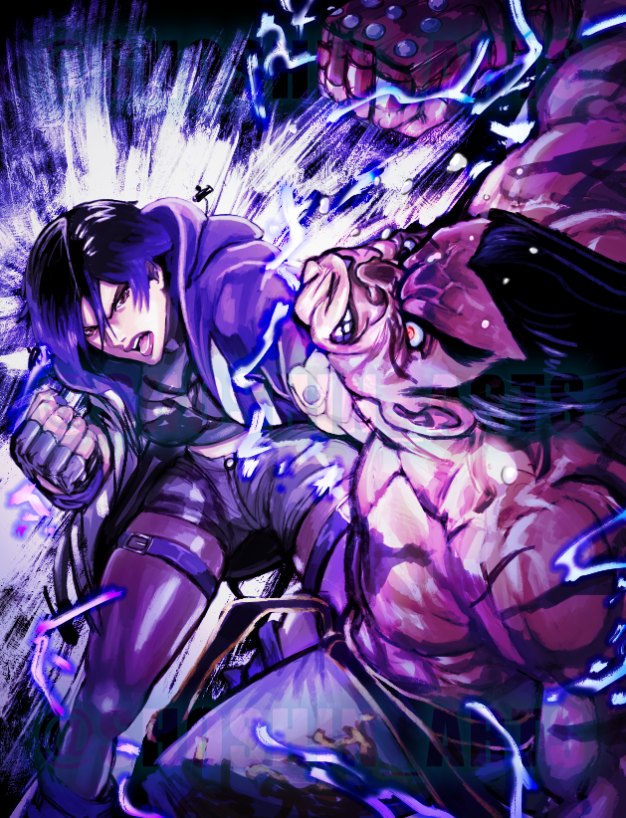 1boy, 1girl, black_gloves, black_hair, black_shorts, brother_and_sister, brown_eyes, brown_pantyhose