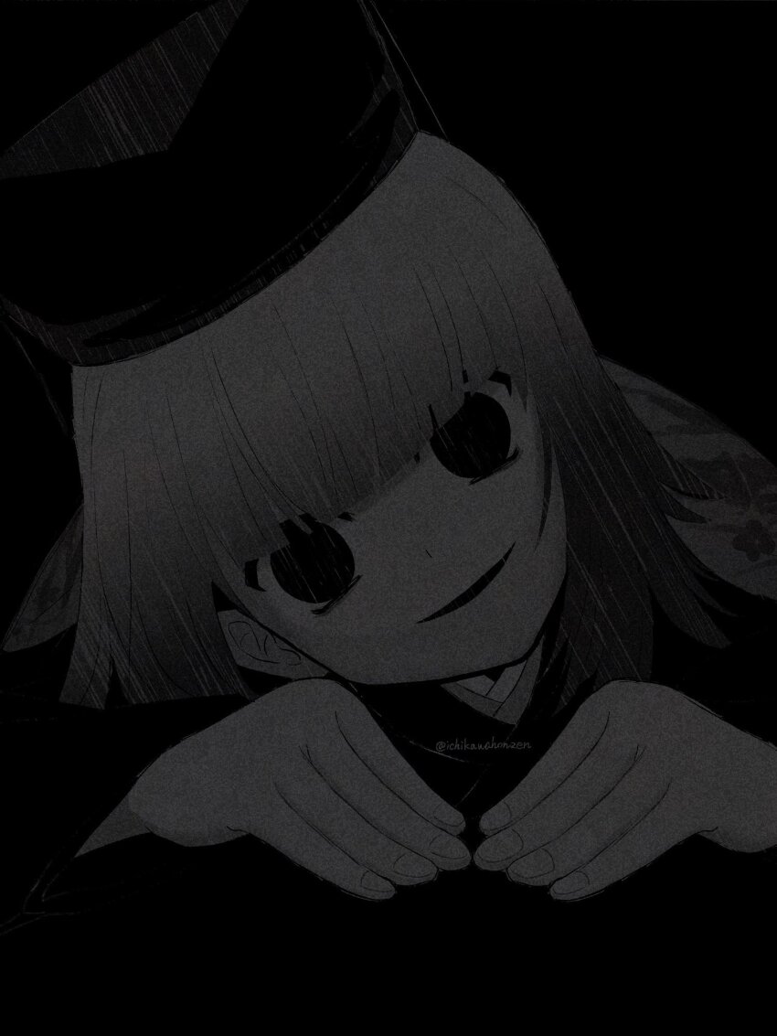 1girl, blunt_bangs, chajinbou, close-up, commentary_request, fate/grand_order, fate_(series), gradient_hair