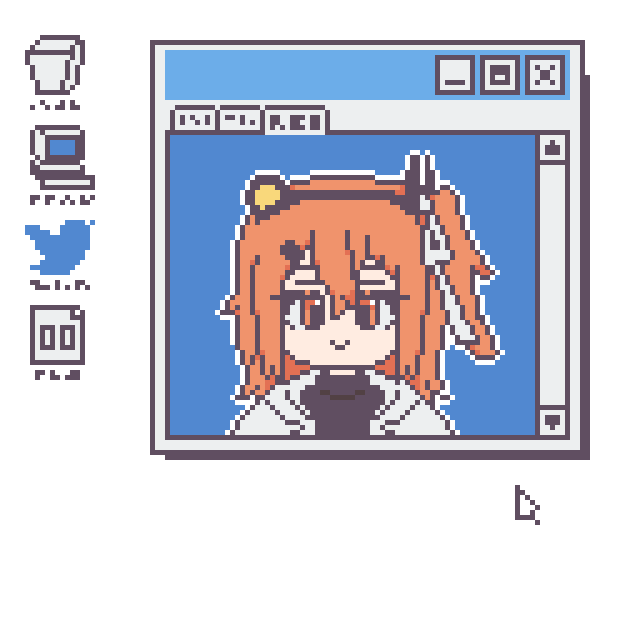 1girl, a.i._voice, adachi_rei, animated, animated_gif, black_shirt, blinking, commentary_request