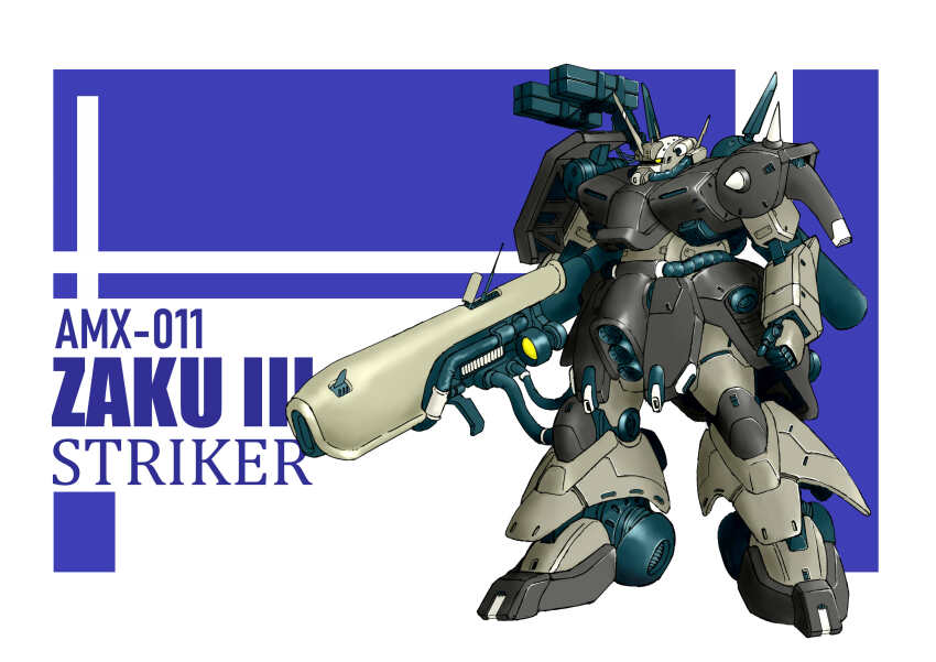 absurdres, beam_cannon, character_name, concept_art, english_text, gundam, gundam_unicorn, gundam_zz