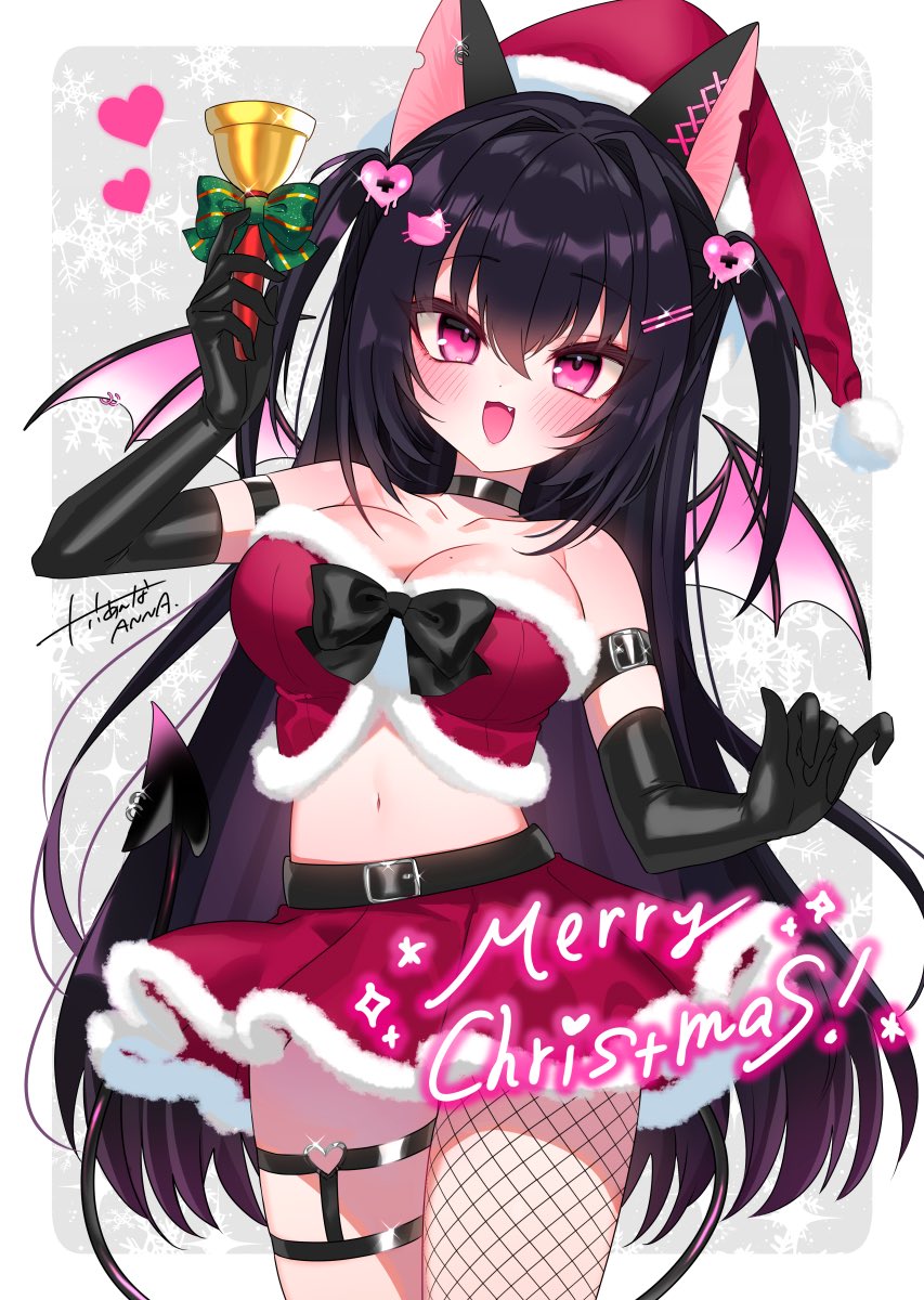 1girl, animal_ears, arm_belt, bat_ears, bat_girl, bat_wings, bell, belt