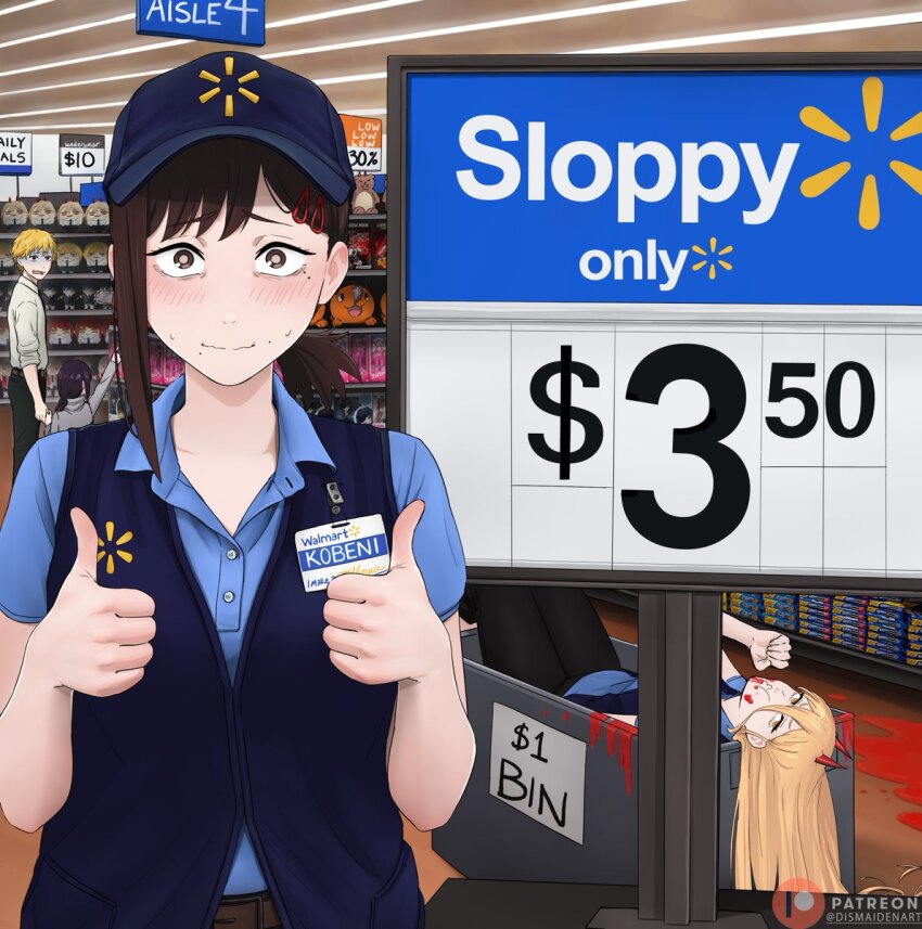 1boy, 3girls, age_difference, barbie_(character), barbie_(franchise), belt, belt_buckle, black_hair