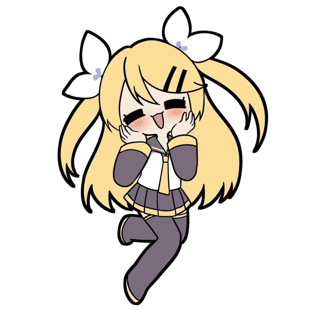 1girl, =_=, adapted_costume, alternate_hair_length, alternate_hairstyle, black_boots, black_sailor_collar, black_skirt