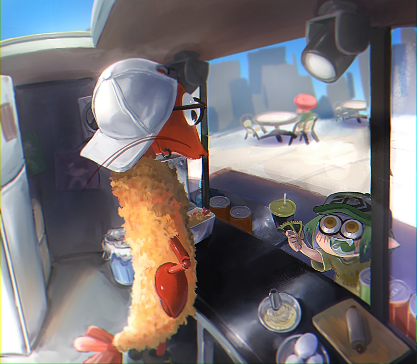 1other, 2boys, backwards_hat, baseball_cap, batter, black_eyes, blush, bowl