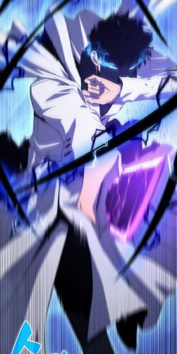 1boy, black_hair, black_pants, black_shirt, blue_eyes, highres, kang_jinhyuk, long_hair