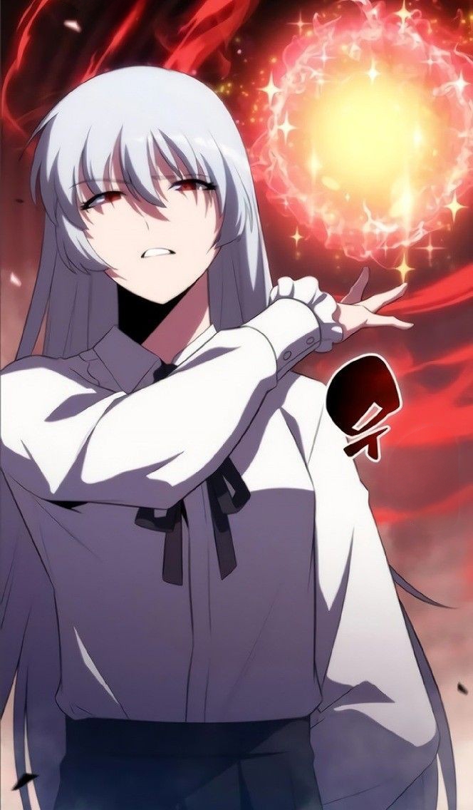 1girl, alice_von_ataraxia, black_skirt, disgust, hand_up, long_hair, looking_at_viewer, open_mouth