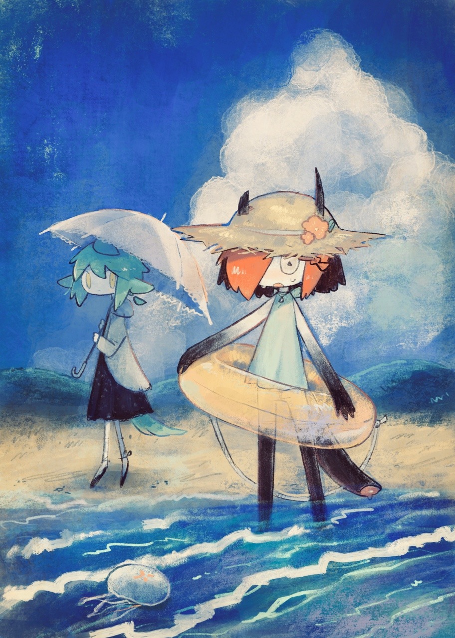 delta_sanen_(yaigi), highres, mio_(yaigi), original, yaigi