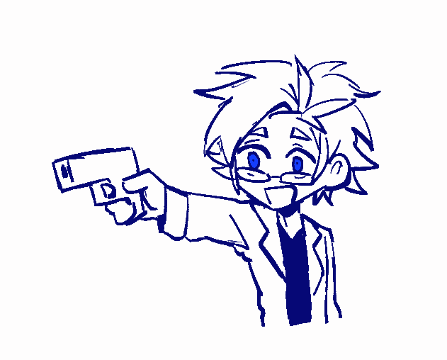 1boy, animated, animated_gif, blood, blood_on_clothes, blood_on_face, bloody_weapon, blue_eyes