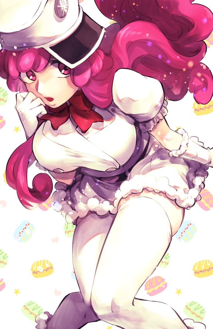 1girl, bleach, bleach:_sennen_kessen-hen, breasts, commentary_request, curly_hair, feet_out_of_frame, floating_hair