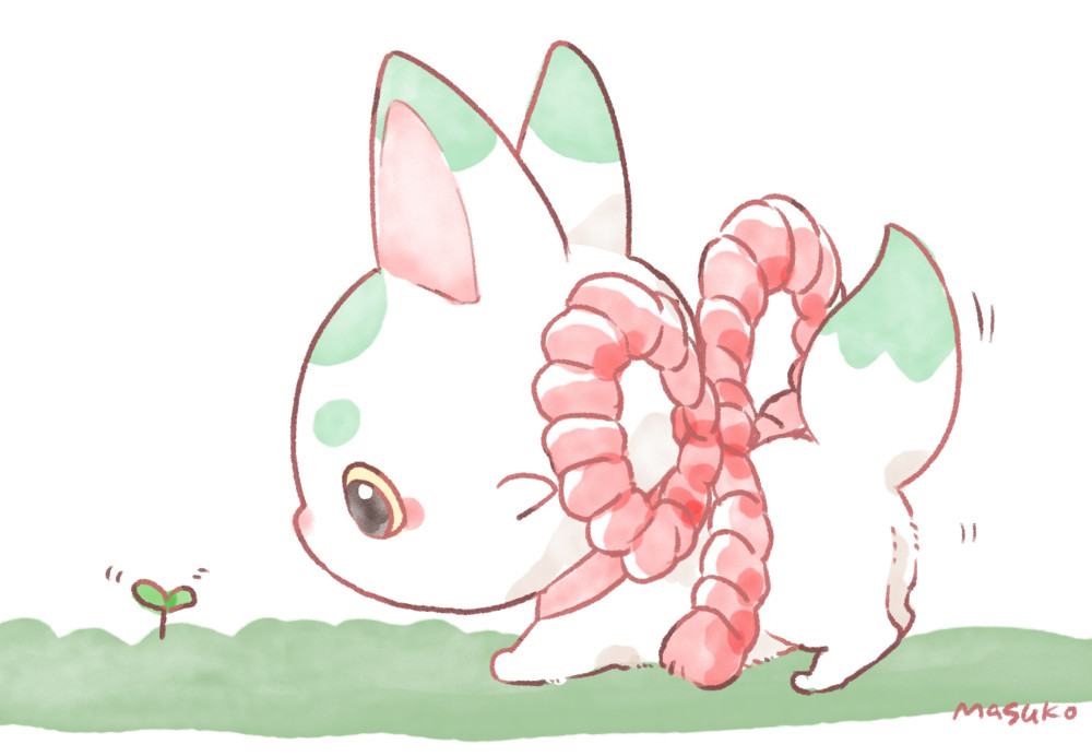 animal, animal_focus, artist_name, buna-shimeji_(lemon), clothed_animal, fox, from_side, looking_ahead