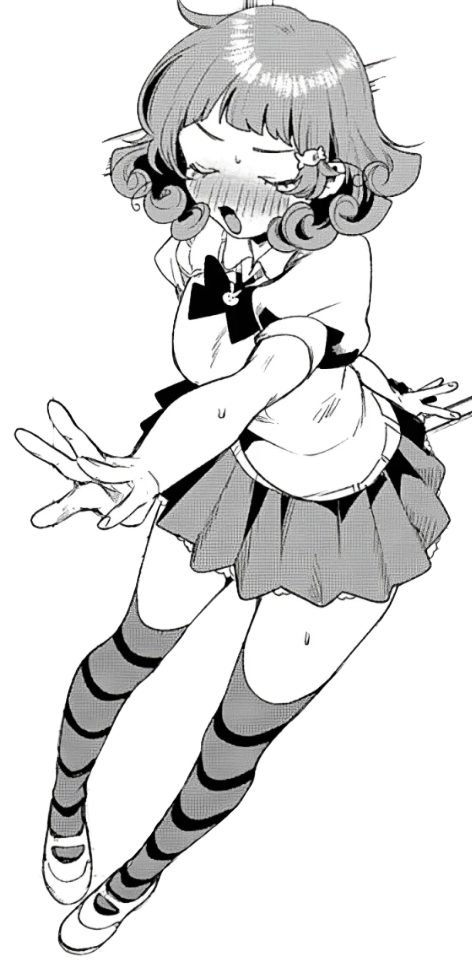 1girl, bag, black_socks, filter-goshi_no_kanojo, grey_skirt, hand_up, kagurazaka_minami, looking_at_viewer, open_mouth, pink_hair, school_uniform, shirt, shoes, skirt, smile, socks, solo, two-tone_socks, white_shirt