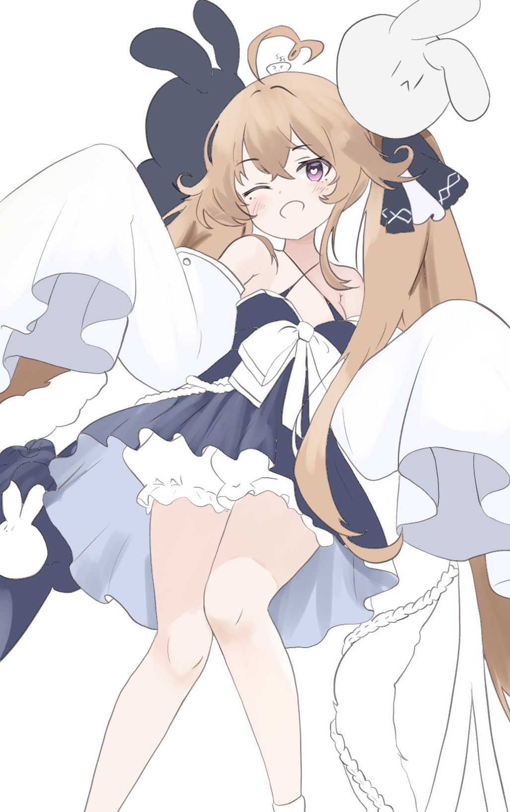 attilio_regolo_(azur_lane), azur_lane, derivative_work, highres, paraparacoffee, self-upload