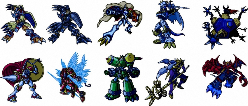 apocalymon, armor, blackwargreymon, claws, digimon, dukemon, dukemon_crimson_mode, imperialdramon, imperialdramon_paladin_mode, lance, official_art, omegamon, polearm, red_eyes, saintgalgomon, sakuyamon, shield, simple_background, sprite, venomvamdemon, vr-apocaly, vr-blackwargrey, vr-duke, vr-duke_crimson_mode, vr-imperial, vr-omega, vr-saintgalgo, vr-sakuya, vr-venom, vr-wargrey, wargreymon, weapon, white_background, wings, yin_yang