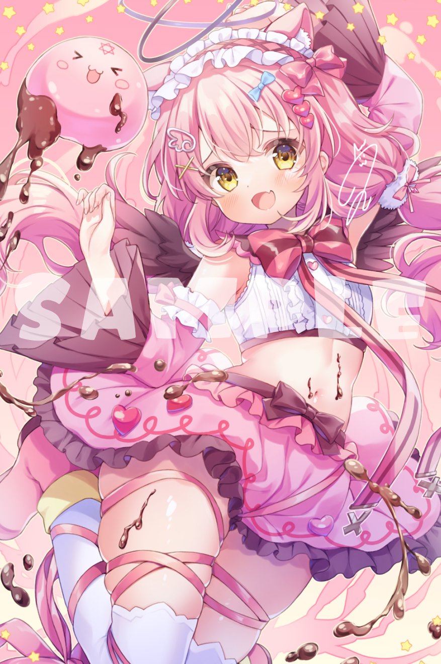 1girl, animal_ears, arm_up, bare_shoulders, blush, boots, bow, bowtie