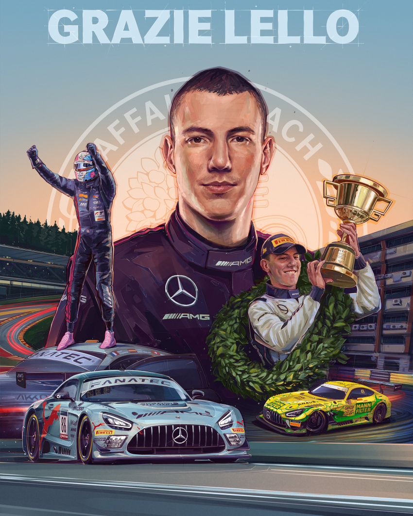 1boy, absurdres, akkodis_asp_team, andrew_mytro, black_eyes, black_gloves, black_hair, black_jumpsuit