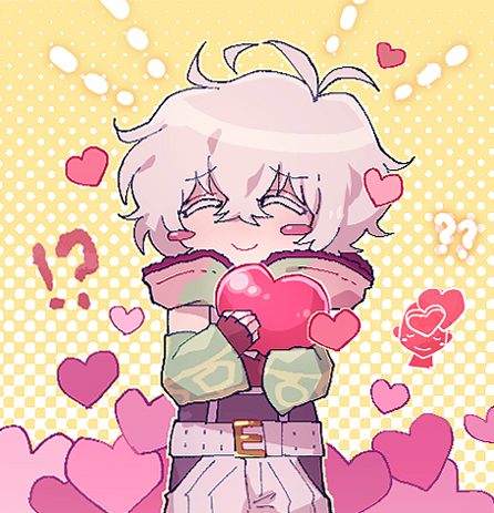 1boy, bags_under_eyes, bare_shoulders, chiimako, closed_eyes, detached_sleeves, fingerless_gloves, gloves