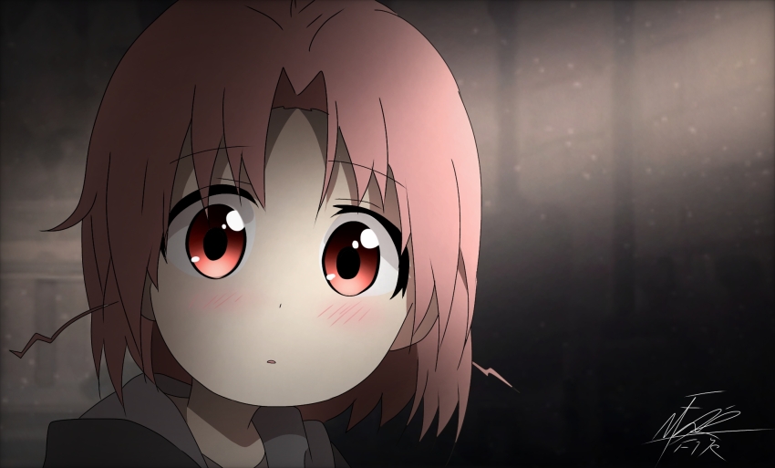 1girl, aged_down, alternate_costume, commentary, english_commentary, gakkou_gurashi!, highres, hood